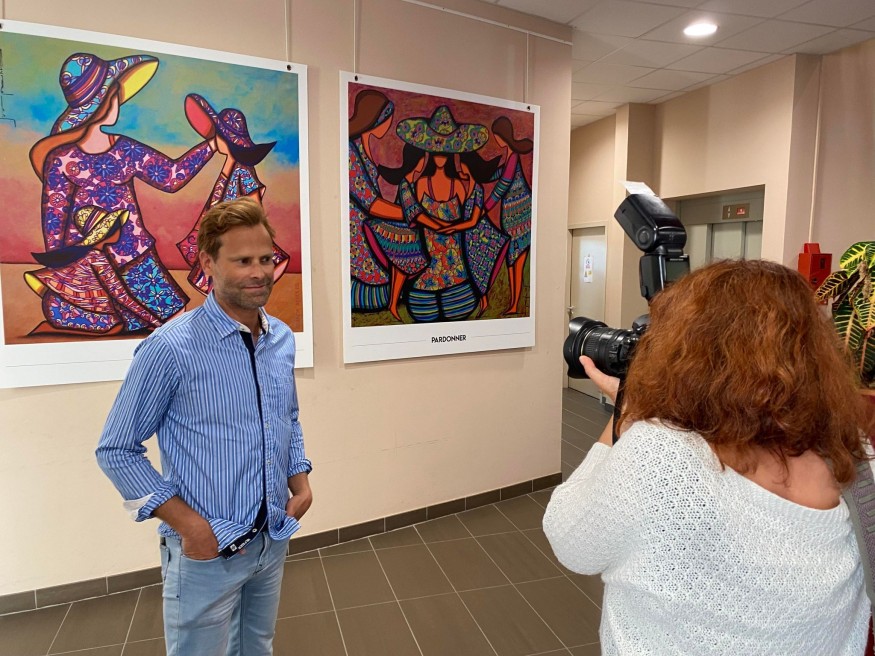 Expo. "Les Mots" de Franck Ayroles, s'installe à Parthenay - Radio Gâtine