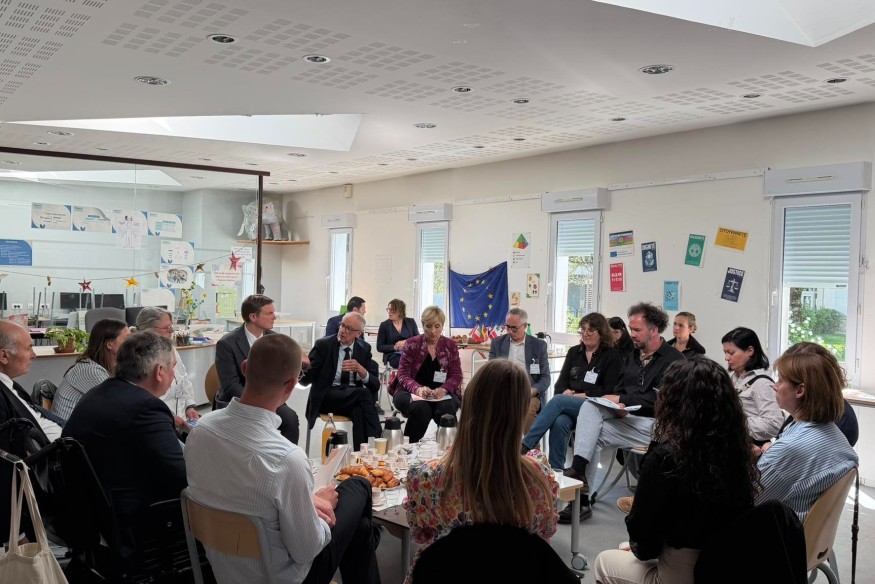 À l’EREA Françoise Dolto de Saint-Aubin-le-Clourd, professionnels belges et français se rencontrent et comparent leurs méthodes