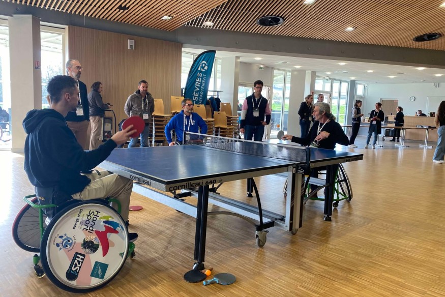 3e journée départementale du Parasport à Parthenay.